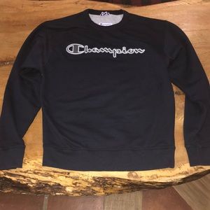 Champion crewneck side M, Navy blue
